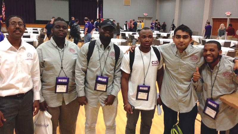 TSU Calculus Bowl Team competes at the Calculus Bowl competition.